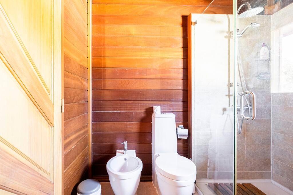 Wooden House Villa Minde ภายนอก รูปภาพ