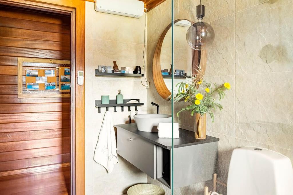 Wooden House Villa Minde ภายนอก รูปภาพ