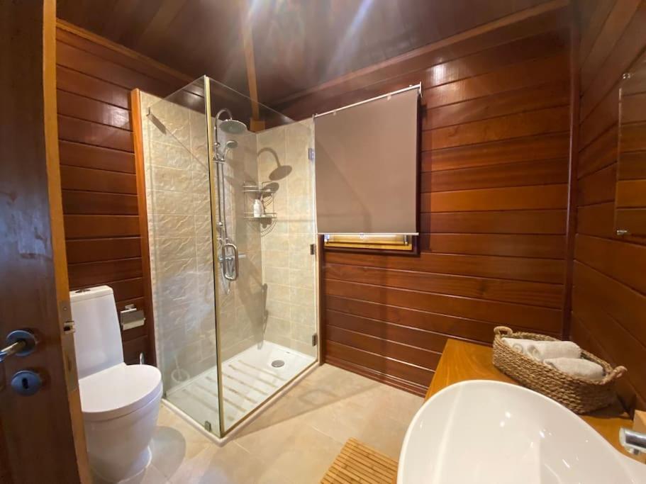 Wooden House Villa Minde ภายนอก รูปภาพ